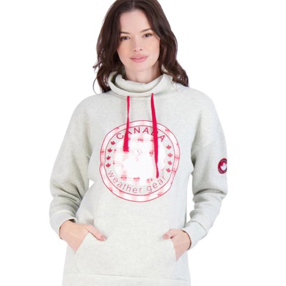 CANADA weather gear grey sweater